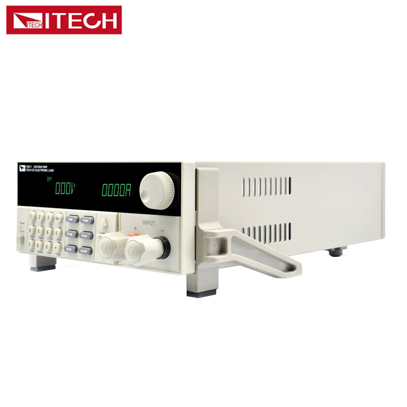 ITECH艾德克斯可编程电子负载IT8511A+/B+/8512+数显直流电子负载仪数显直流电子负载 IT8510标配(120W/120V/20A)