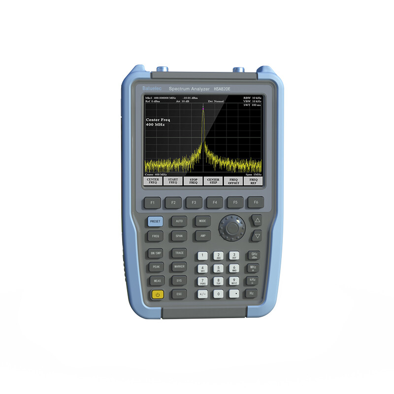 Baluelec白鹭电子HSA820E手持式便携频谱分析仪频率范围9kHz～2GHz